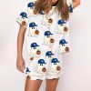 Dodgers Ghost Halloween Baseball Pajama Set
