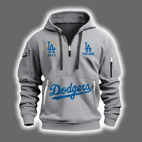 Dodgers NLCS 2025 Quarter Zip Hoodie 4