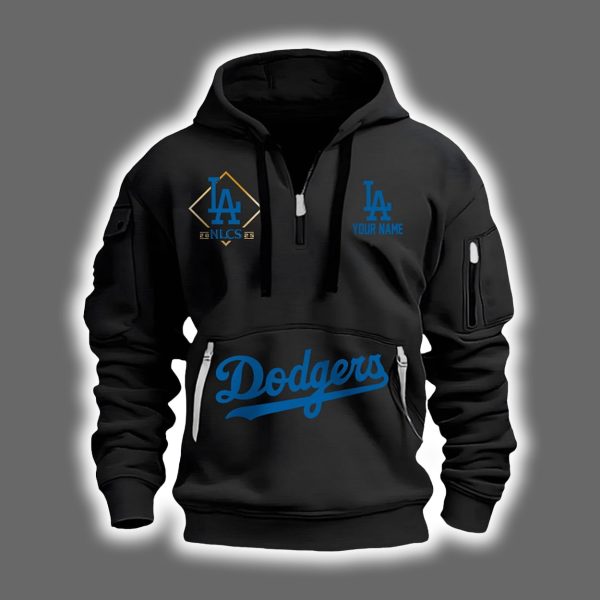Dodgers NLCS 2025 Quarter Zip Hoodie 5