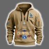 Dodgers National League Champions 2025 Personalized Quarter Zip Hoodie 4