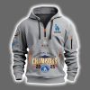 Dodgers National League Champions 2025 Personalized Quarter Zip Hoodie 5
