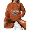 Dodgers National League Champions 2025 Personalized Waffle Hoodie 3