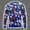 Dodgers Santa Claus Snowman Ugly Christmas Sweater