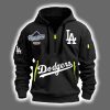 Dodgers World Series 2025 Quarter Zip Hoodie 3