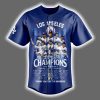 Dodgers World Series Champions 2025 Thank You For The Memories Jersey