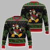 Donald Duck Christmas Lights Ugly Christmas Sweater