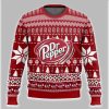 Dr Pepper Est 1885 Diet Soda Ugly Christmas Sweater1