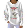 Duck Probably Just Gonna Jingle Some Of The Way Im Tired Christmas Ribbed Pit Striped Hoodie 2