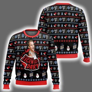 Barney Stinson It's Going To Be Legen Wait For It Dary How I Met Your Mother Ugly Christmas Sweater