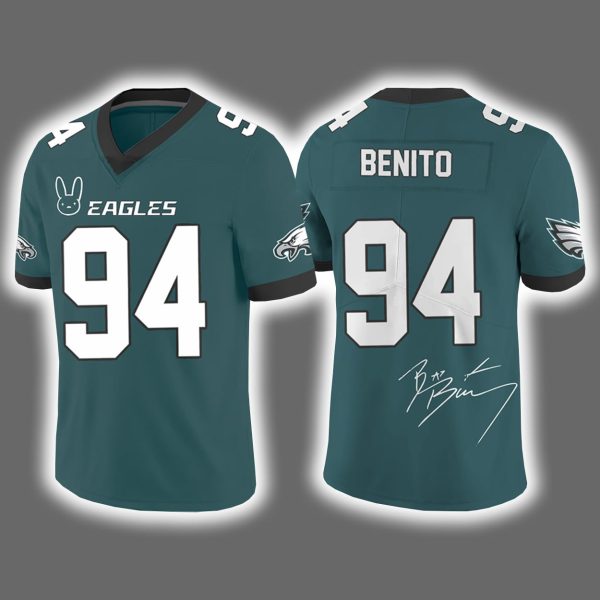 Eagles Bad Bunny Super Bowl 2026 Signature Jersey