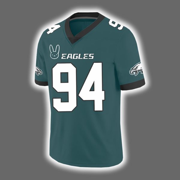 Eagles Bad Bunny Super Bowl 2026 Signature Jersey 2