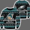 Eagles Merry Kissmyass Santa Claus Ugly Christmas Sweater