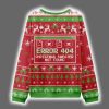 Error 404 Not Found Ugly Christmas Sweater 2