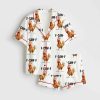 F-Caw-F Chicken Satin Pajama Set