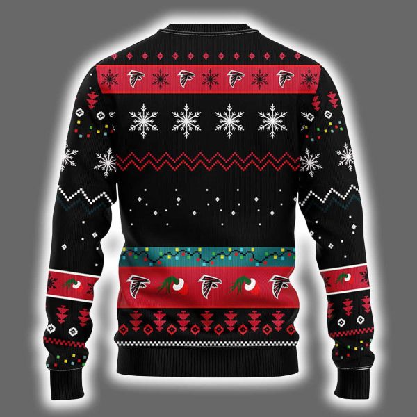 Falcons Grnch Hand Ugly Christmas Sweater 3