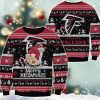 Falcons Merry Kissmyass Santa Claus Ugly Christmas Sweater 2