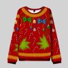 Festive Pattern Ugly Christmas Sweater