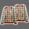 Festive Treats Patchwork Ugly Christmas Sweater
