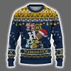 Fighting Irish Football HO HO HO Ugly Christmas Sweater 2