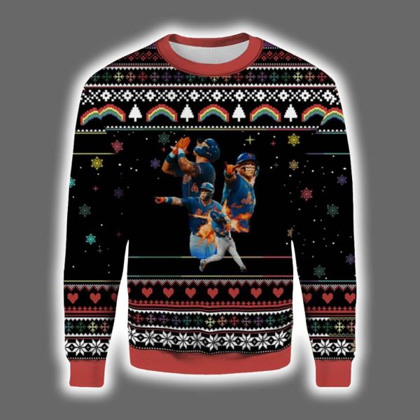 Francisco Alvarez Mets Ugly Christmas Sweater