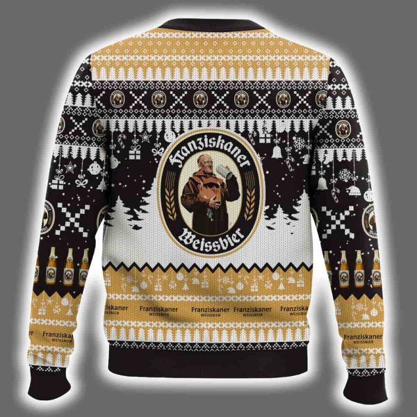 Franziskaner German Beer Ugly Christmas Sweater 3
