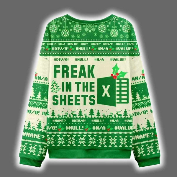 Freak In The Sheets Ugly Christmas Sweater 2