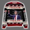 Freedom Charlie Kirk 1993-2025 Ugly Christmas Sweater