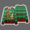 Frog Making Soup Ugly Christmas Sweater
