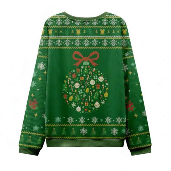 Frog mas Green Ugly Christmas Sweater1