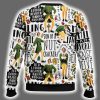Fun Christmas Smiling Elf Ugly Christmas Sweater 3