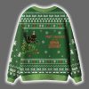 Funny Cat Merry Christmas To My Human Servant Christmas Cardigan 3