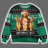 Funny Jesus Birthday Ugly Christmas Sweater