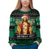 Funny Jesus Birthday Ugly Christmas Sweater 3