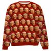 Funny Trump Santa Face Ugly Christmas Sweater