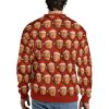 Funny Trump Santa Face Ugly Christmas Sweater 3