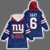 G-Men Dart 6 New York Football Unisex Blanket Hoodie