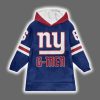 G Men Dart 6 New York Football Unisex Blanket Hoodie 2