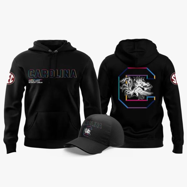 Gamecocks 2025 Crucial Catch Hoodie Cap