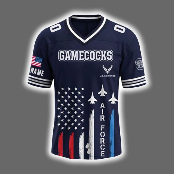 Gamecocks x US Air Force Birthday 2025 Jersey 2