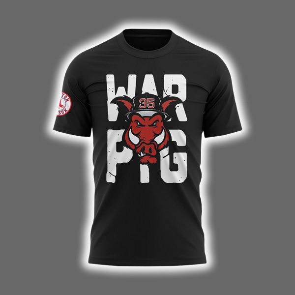 Garrett Crochet Red Sox War Pig Shirt 2