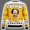 George Jefferson Shut Up Honky The Jeffersons Ugly Christmas Sweater 3