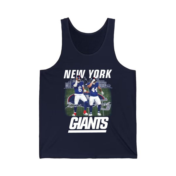 Giants Jaxson Dart Cam Skattebo Skattebros Shirt 3