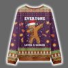 Gingerbread Dabbing Dance Ugly Christmas Sweater 2