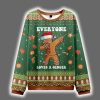 Gingerbread Dabbing Dance Ugly Christmas Sweater 3