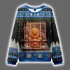 Gingerbread Man Is Watching You In Prison Ugly Christmas Sweater 2