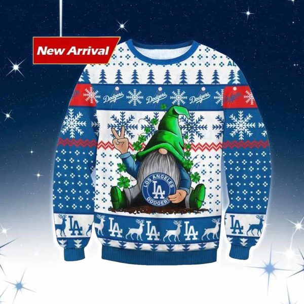 Gnome Dodgers Ugly Christmas Sweater