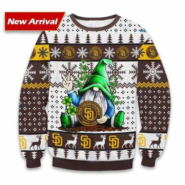 Gnome Padres Ugly Christmas Sweater