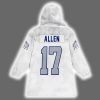 Go Bills Josh Allen 17 Rivalries Cold Front Blanket Hoodie 3