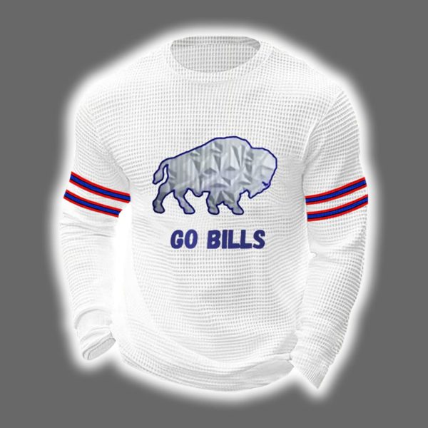 Go Bills Rivalries 2025 Waffle Sweatshirt