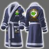 Grnch I Hate People But I Love My Steelers Bathrobe 8
